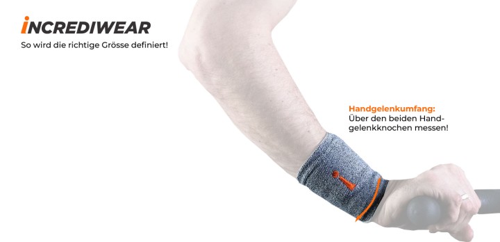 Hier sehen Sie das Produkt Wrist Sleeve aus der Kategorie Entzündungshemmende Regenerationsbandagen.