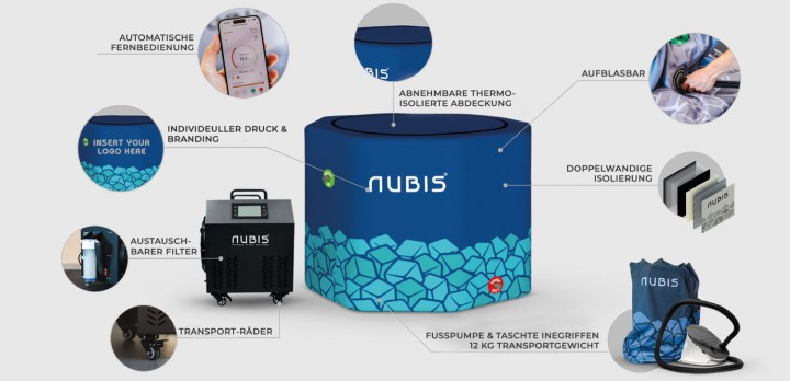 Hier sehen Sie das Produkt Nubis | IceBath in der Kategorie Eisbäder/SPORT im MTR Equipments Onlineshop