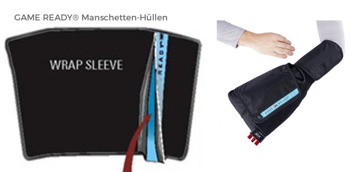 Hier sehen Sie das Produkt Game Ready - Manschetten-Hülle Hand/Unterarm aus der Kategorie Kältetherapie. Ein Artikel erhältlich bei MTR Equipments.