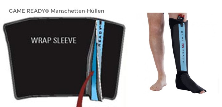 Hier sehen Sie das Produkt Game Ready - Manschetten-Hülle Stiefel aus der Kategorie Kältetherapie. Ein Artikel erhältlich bei MTR Equipments.