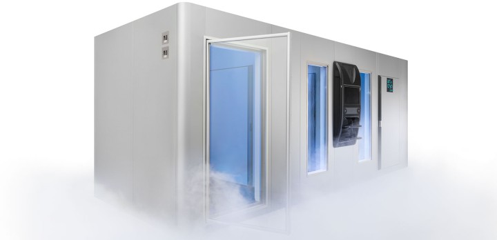 Hier sehen Sie das Produkt V3 Vario Vaultz die Dreiraum-Hochleistung-Kältekammer von Art of Cryo aus der Kategorie Kältekammern. Ein Artikel erhältlich bei MTR Equipments.