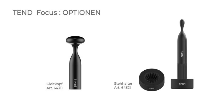 Hier sehen Sie das Produkt TEND Focus | fokale Vibrationstherapie n der Kategorie Therapiegeräte | Vibrationstherapie to go