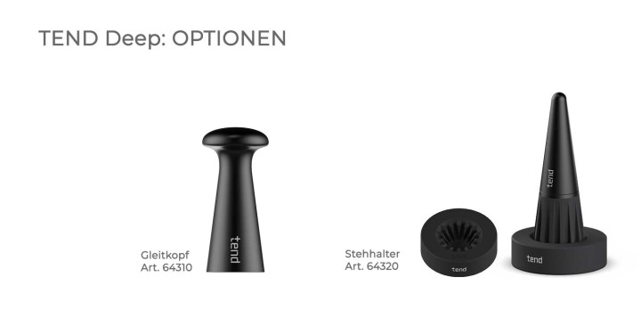 Hier sehen Sie das Produkt TEND Deep | fokale Vibrationstherapie in der Kategorie Therapiegeräte/fokale Vibrationstherapie to go.